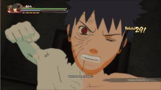 Obito awakens Mangekyo Sharingan from Rins Death -  Naruto Ultimate Ninja Storm 4 Story Mode