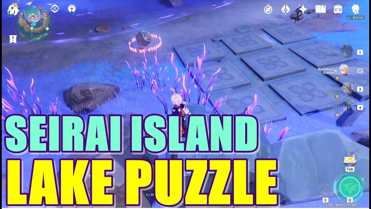 Seirai Island Lake Puzzle Genshin Impact YouTube