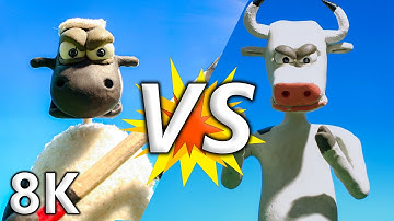 Animal Instincts 8K - Cow vs Sheep