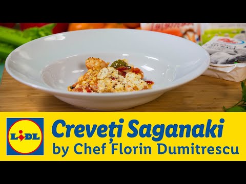 Creveti Saganaki • Gateste cu Chef Florin Dumitrescu