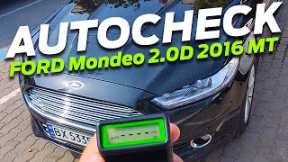 Проверка FORD Mondeo 2.0D 💪 2016 МТ кузов ЛКП ✅ толщиномером Хмельницкий ▶️ диагностика и автоподбор