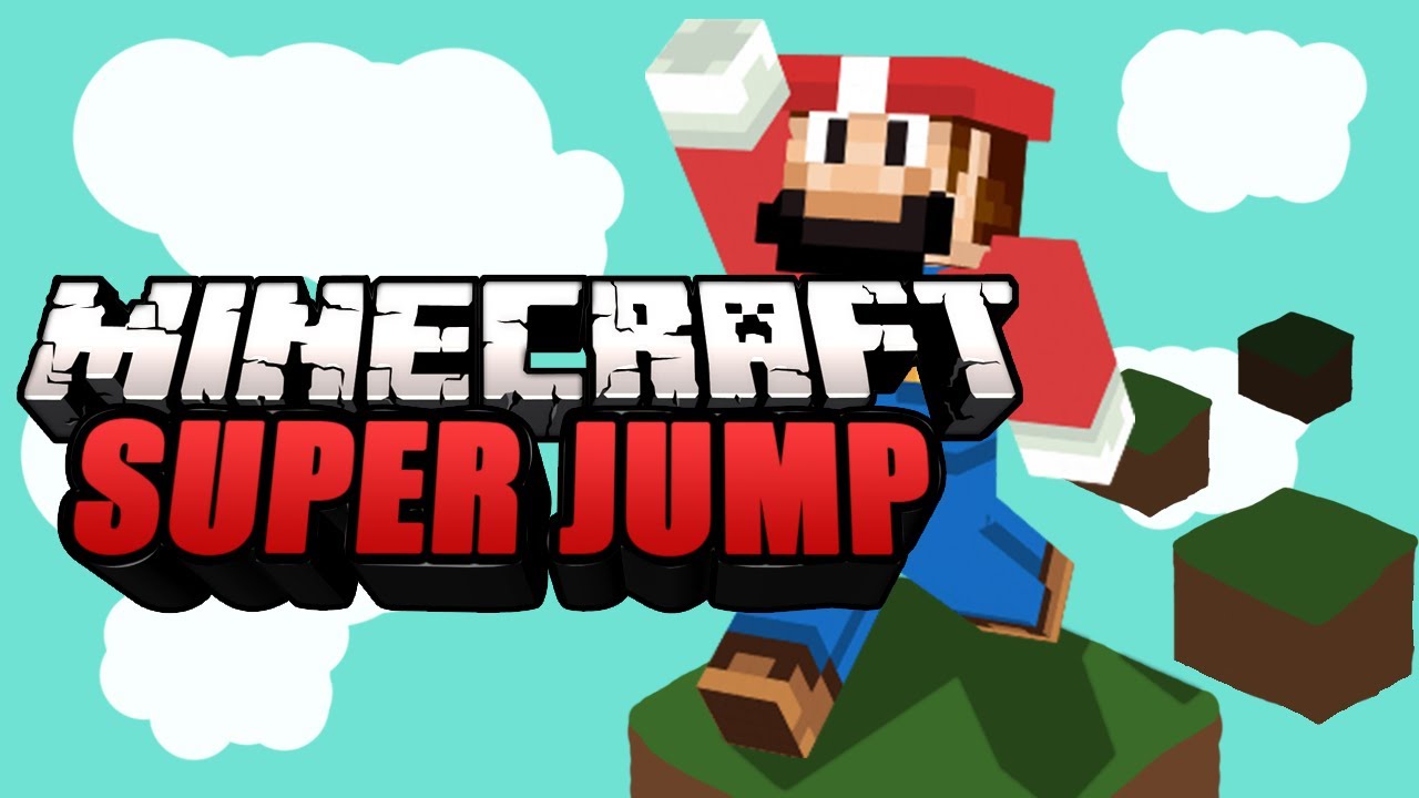 MINECRAFT - Super Jump vs. GermanLetsPlay - YouTube