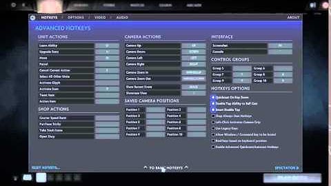 How to disable quickcast on key down in dota 2