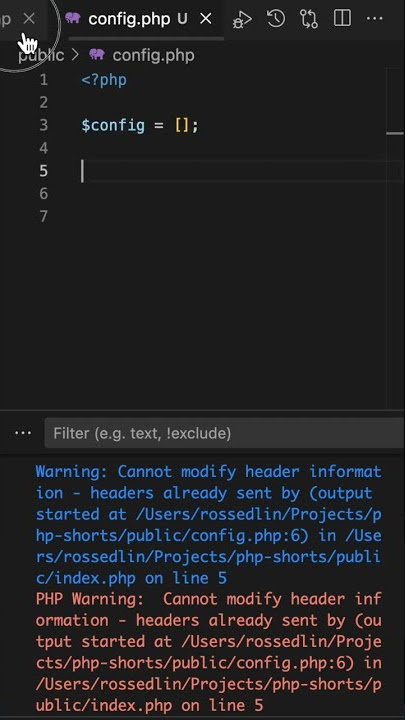 You shouldn't use PHP Closing Tags #php #coding #programming