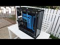 Custom Pc Build #98 "Singularity" An Asus Ryzen 9 work and Game Pc on a Thermaltake Core P8 Case.
