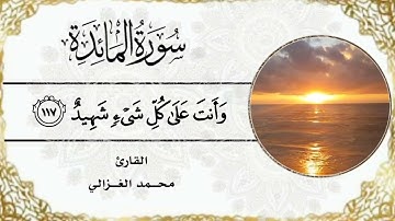 تـلاوة عـذبة 🌷  للقارئ #محمد_الغزالي  #سورة_المائدة