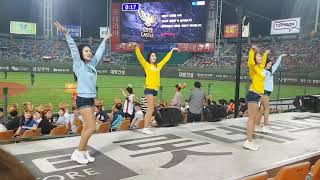 170907 롯데 치어리더 빨간맛