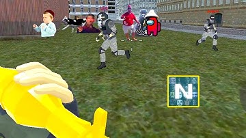 Nextbots Sandbox in Backrooms Shooter Gameplay 191, Sandbox Android Games  ios Walkthrough Simulator