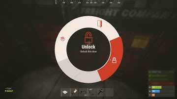 RUST Super easy Automatic door in Vanilla rust without electricity