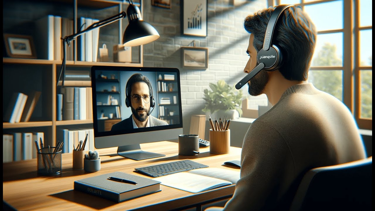 🎧 JIAMQISHI Wireless Headset with AI Noise Cancelling Microphone Bluetooth Headset Review 🎧