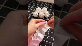 #DIY hand made toilet paper flower 🥀✨ #diy #youtubeshorts #craft #viral #viralshorts #shorts