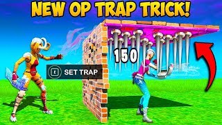 *IMPOSSIBLE* TELEPORTING TRAP IS OP!! - Fortnite Funny Fails and WTF Moments! #786