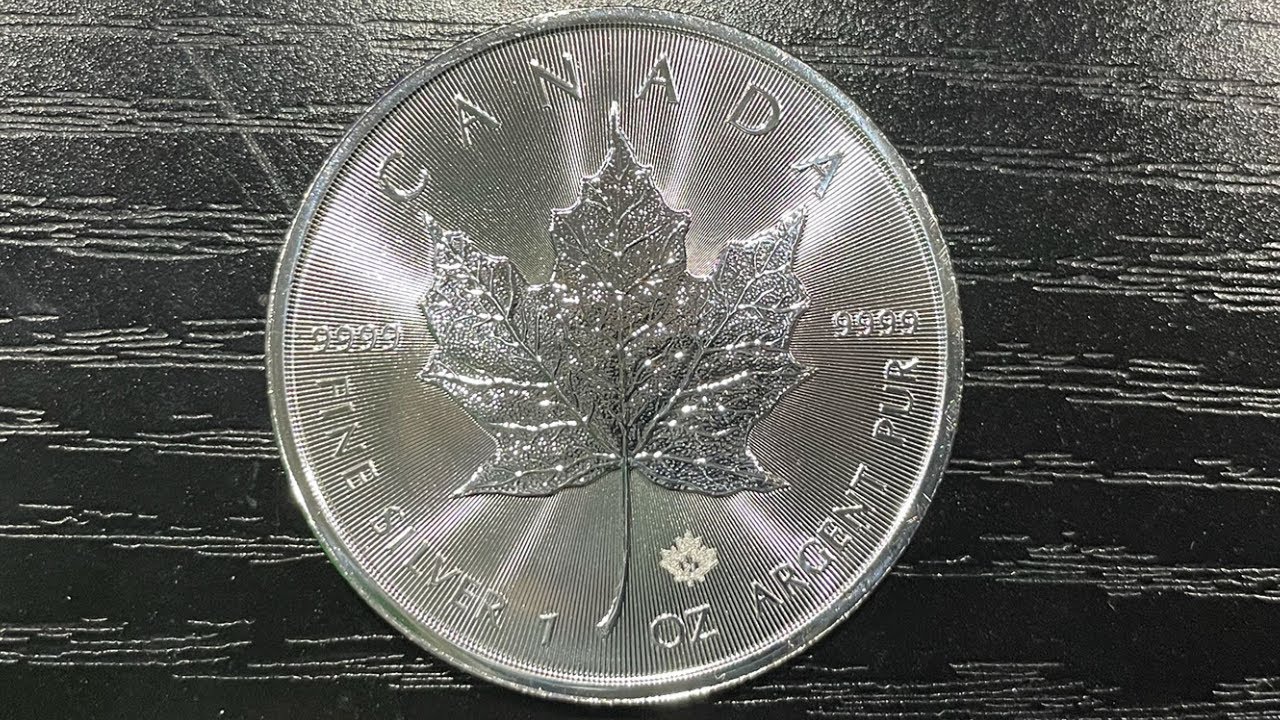 2021 Canadian Maple Leaf 1 Ounce Silver Coin Review - YouTube