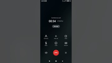 Xiaomi MIUI 11 Call Waiting & Conference Incoming Call
