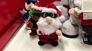 Animated Kung Fu Fighting Santa | Gemmy 2018