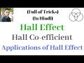 Hall Effect | Hall Co-efficient (Electronic Devices-15) by SAHAV SINGH YADAV