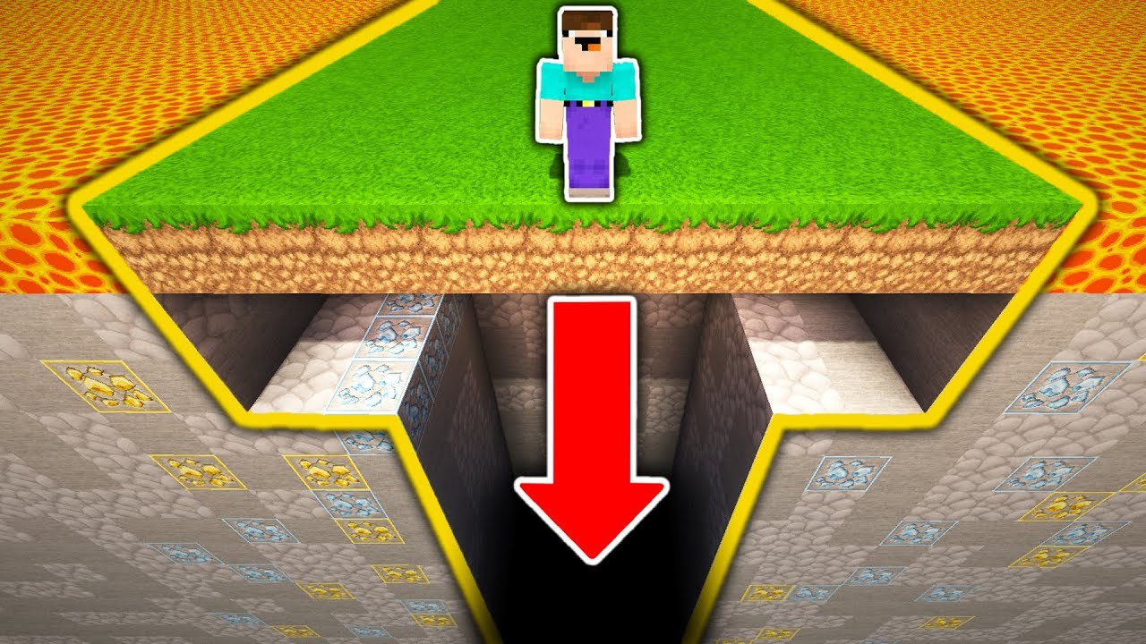 LE PIÉGE DU TROU GÉANT SUR MINECRAFT ! - YouTube