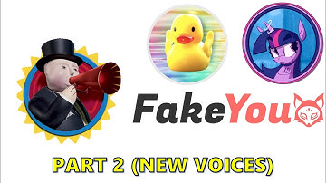 The Voices that Uberduck, FakeYou and 15.ai Need Part 2
