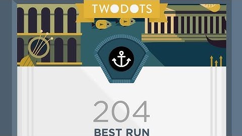 Commentary on Anchor Drop Expedition: 204 anchors, Two Dots