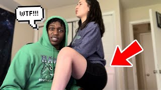 SMELLING LIKE FISH TO SEE MY BOYFRIENDS REACTION!!! *HILARIOUS*