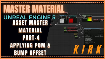 Asset Master Material | Part-4 | Applying POM & Bump Offset