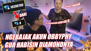 PRANK BAJAK HABIS IN DIAMOND OBBYPHY 10 JUTA HABIS PERCUMA AUTO MARAH BESAR HAHAAA