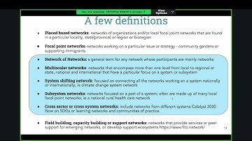 June Holley Defines Network Types in 3.3 minutes