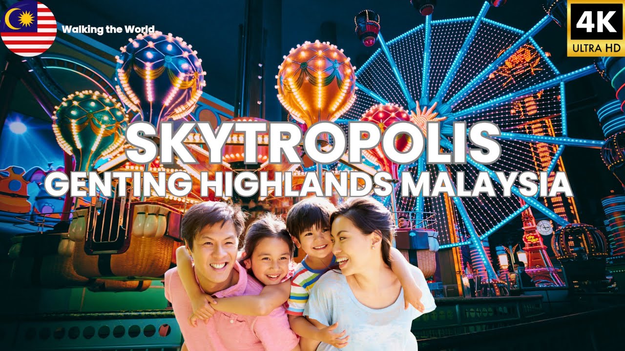 Skytropolis at Genting Highlands (2025) | FULL TOUR of Malaysia's BIGGEST Indoor Theme Park [4K]