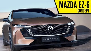 Mazda EZ-6 Electric Sedan Concept - First Look | AUTOBICS