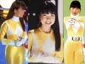 Trini Helmetless in Mighty Morphin Yellow Power Ranger Uniform (Season 2 focus scenes)