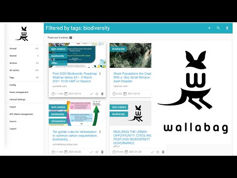 Quick Look - Wallabag for Saving Articles and Websites