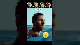 Messi VS Neymar VS Coutinho VS Ronaldo 🤯🥶 Animals Challenge