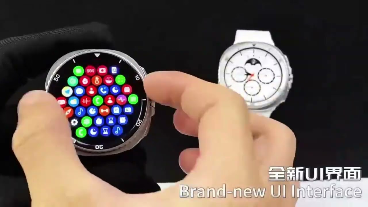 HD8C Smartwatch Voice Assistant 1.43Inch Screen 3ATM Waterproof ChatGPT BT Call Sports Smart Watch