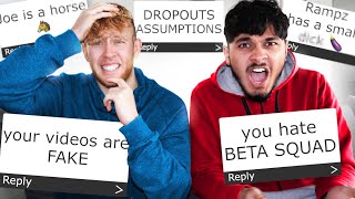 DROPOUTS ANSWER ASSUMPTIONS