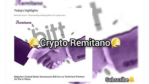 Today price on Remitano: BTC: 26,299,792.86 NGN - ETH: 1,991,369.74 NGN |Crypto News | Coinmarketcap