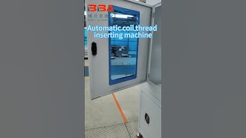 BBA Automatic coil thread inserting machine/threading assembly rowmachine threadscnc robot#bestprice