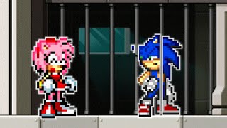 Sonic Adventure 2 - Jail Scene Sprite RECREATION