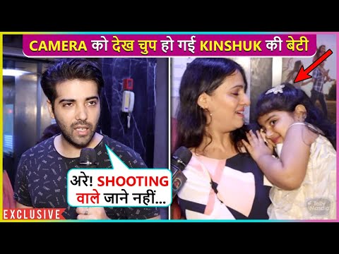 Kinshuk Mahajan's CUTE Daughter Saishaa Gets Shy In Front Of Camera