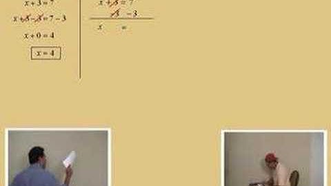 Addition and Multiplication Properties of Equality Part 1