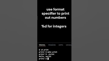 How to Print in C ? (printf) #code #c #tutorial #printf #print