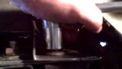 Main Crossmember Bolt To Subframe and Unibody