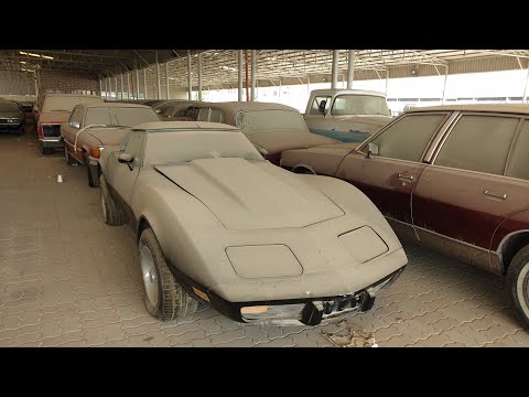 abandoned-millionaire's-car-garage-in-dubai-(rolls-royce,corvette,ferrari-enzo)