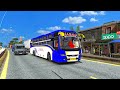 New Volvo Bus On Express Highway | Sharma Travels | Ets2 Bus Games