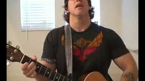 "What About Now" by Chris Daughtry - Acoustic Version