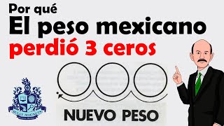 ¿Por qué el peso mexicano perdió 3 ceros? - Bully Magnets - Historia Documental