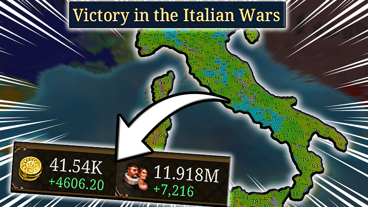 I United Italy By 1460s & PLAYED TALL For 200 Years in EU5