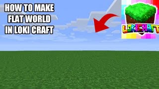How to make Flat World In Loki Craft  | Brutal AbrarYT screenshot 5