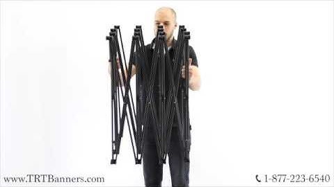 How to Assemble a Straight Pop Up Trade Show Display