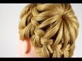 Делаем прическу паутинка / корона. Crown Braid