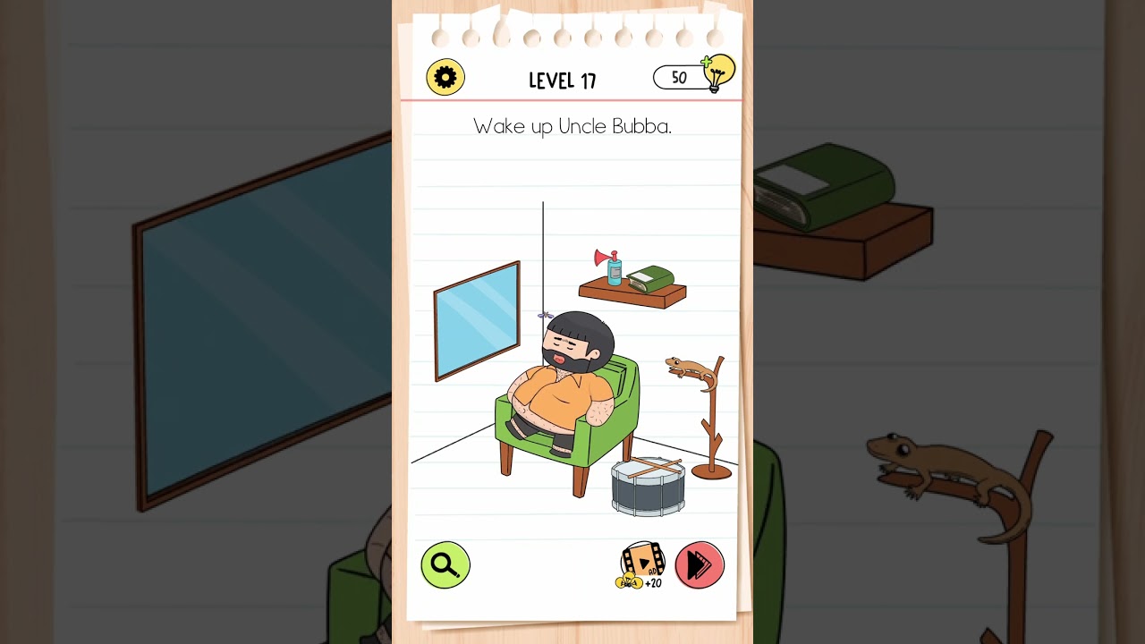 Brain Test 4: Tricky Friends - Level 17 Answer